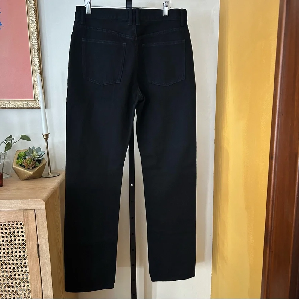 Alexa Chung x Madewell‎ High-Rise Straight Jeans Outridge Wash Black NWT Size 27